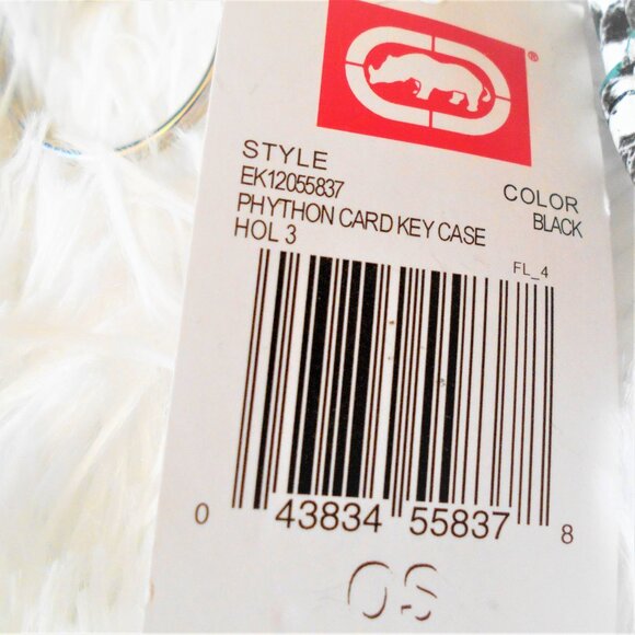 Ecko Python Card Key Case Black White - Picture 10 of 10